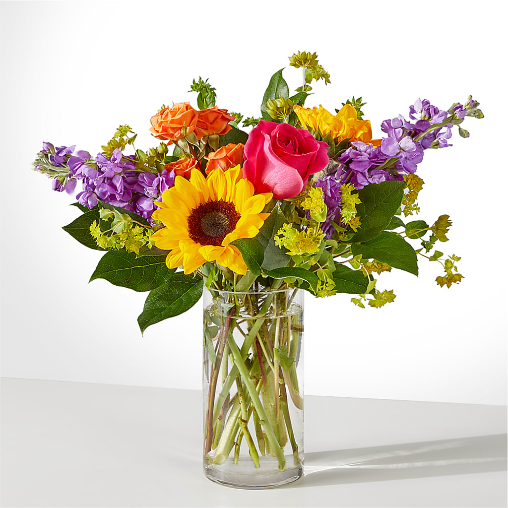 Vibrant Greetings Bouquet –  Country Cottage Floral Creations, Conroe TX