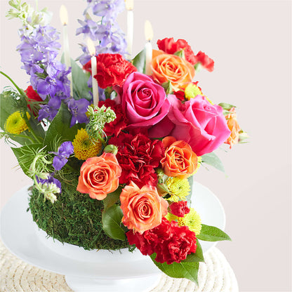 Best Year Yet Floral Cake –  Country Cottage Floral Creations, Conroe TX