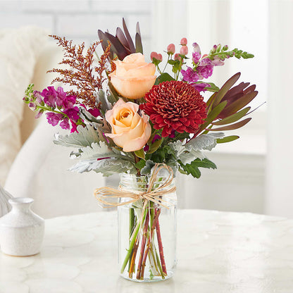 Moody Hues Bouquet –  Country Cottage Floral Creations, Conroe TX
