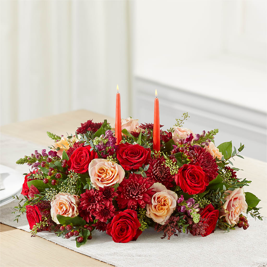 Most Thankful Centerpiece –  Country Cottage Floral Creations, Conroe TX