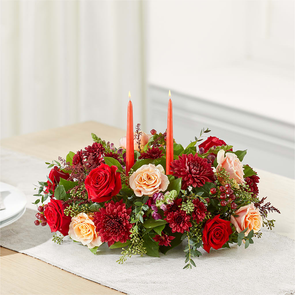 Most Thankful Centerpiece –  Country Cottage Floral Creations, Conroe TX