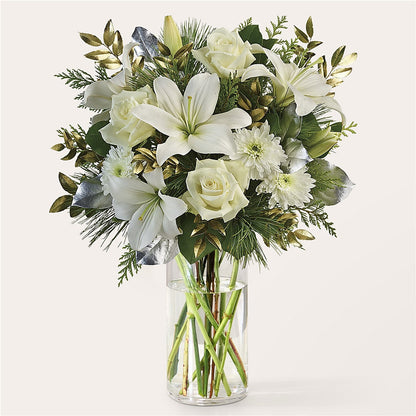 Wintry Mix Bouquet –  Country Cottage Floral Creations, Conroe TX