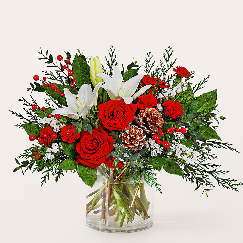 Best in Snow Bouquet –  Country Cottage Floral Creations, Conroe TX