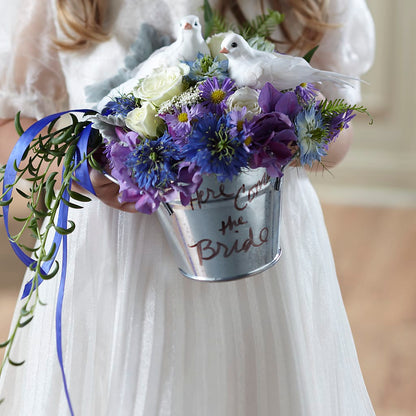 Enchantment Flower Girl Arrangement –  Country Cottage Floral Creations, Conroe TX
