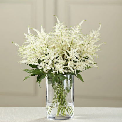 White Astilbe Bouquet –  Country Cottage Floral Creations, Conroe TX